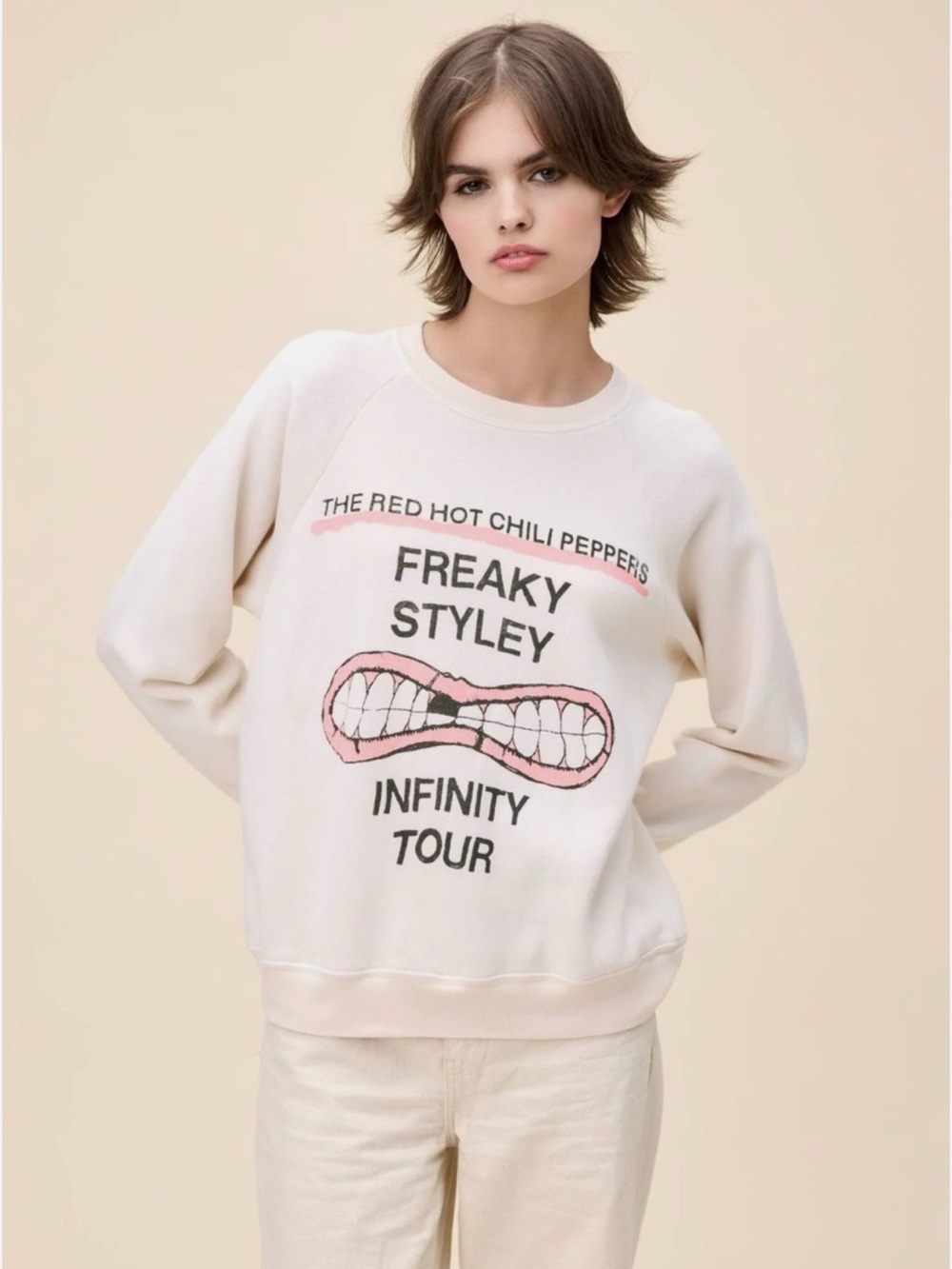 Daydreamer Red Hot Chili Peppers Freaky Styley Graphic Sweatshirt NWT